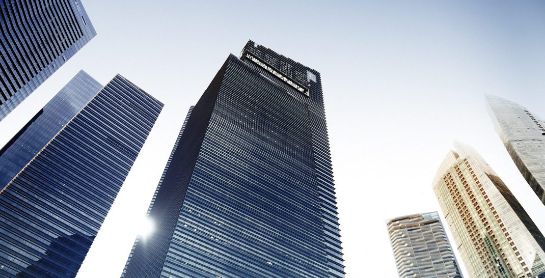 Architecture Office Building Cityscape Personal Perspective Concept